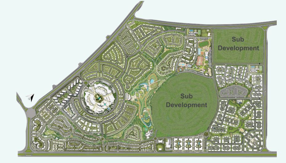 Hyde Park New Cairo Master Plan