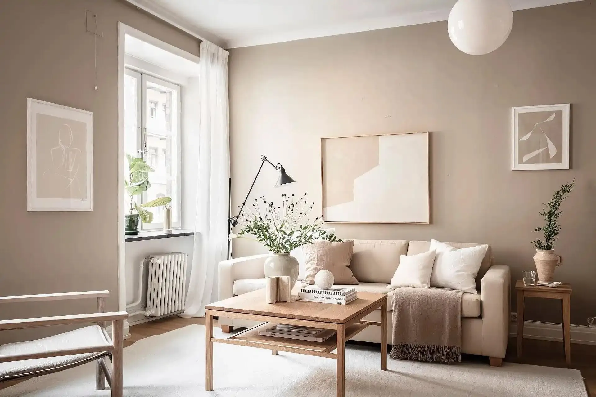 House Interior Design - Neutral Walls