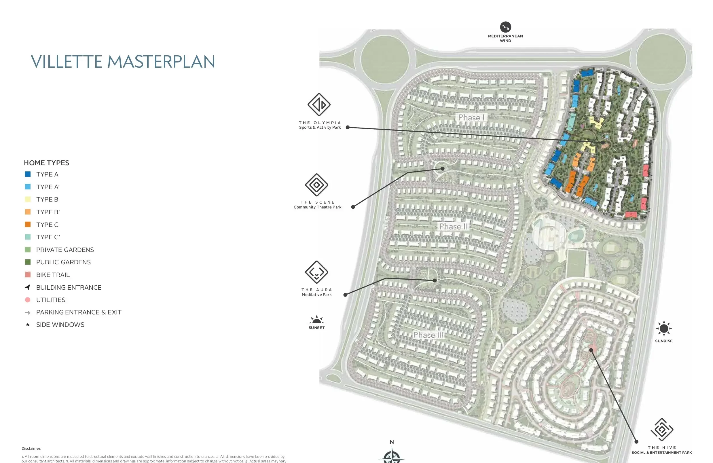 Villette Sodic compound master plan
