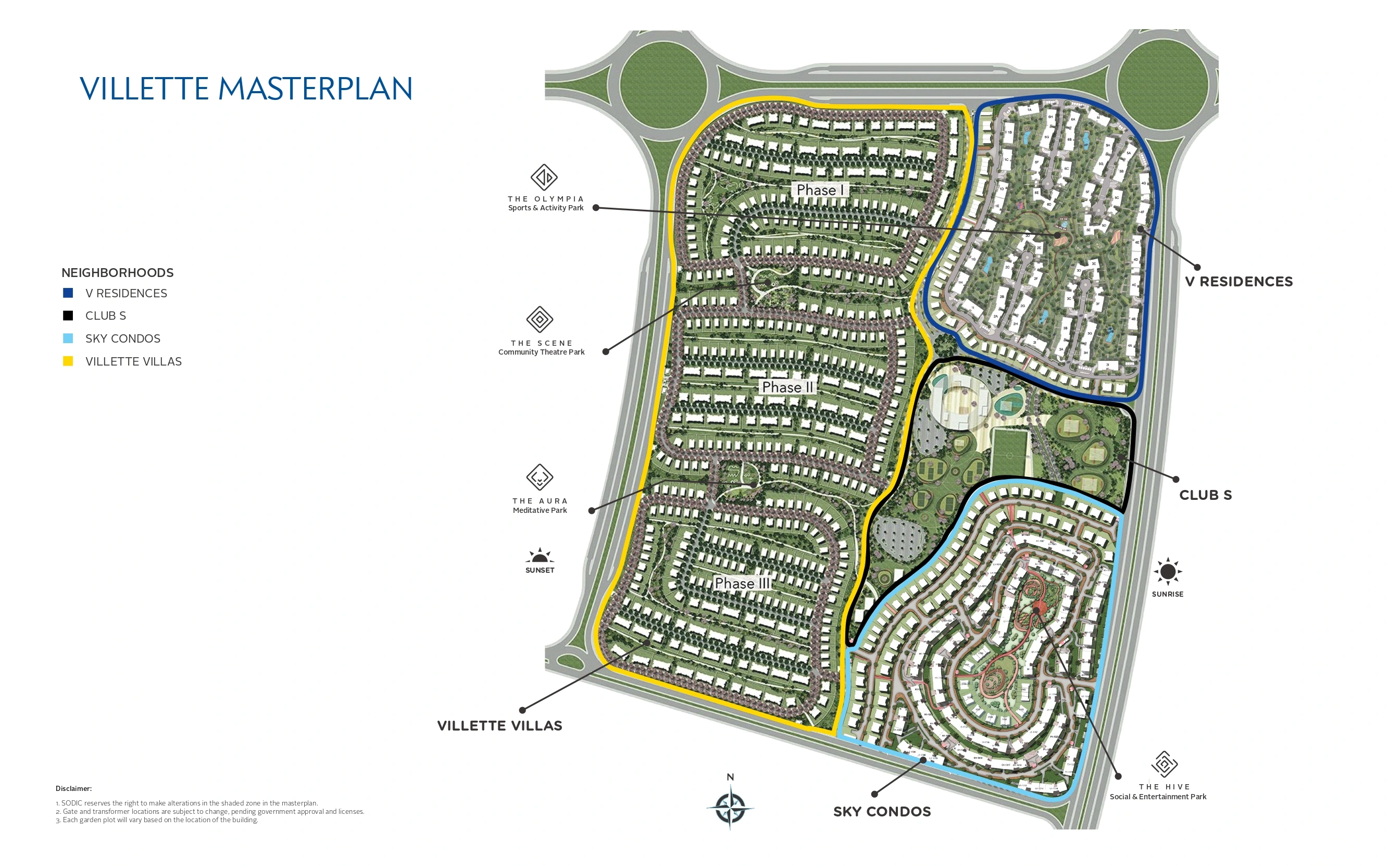 Villette Sodic Master Plan