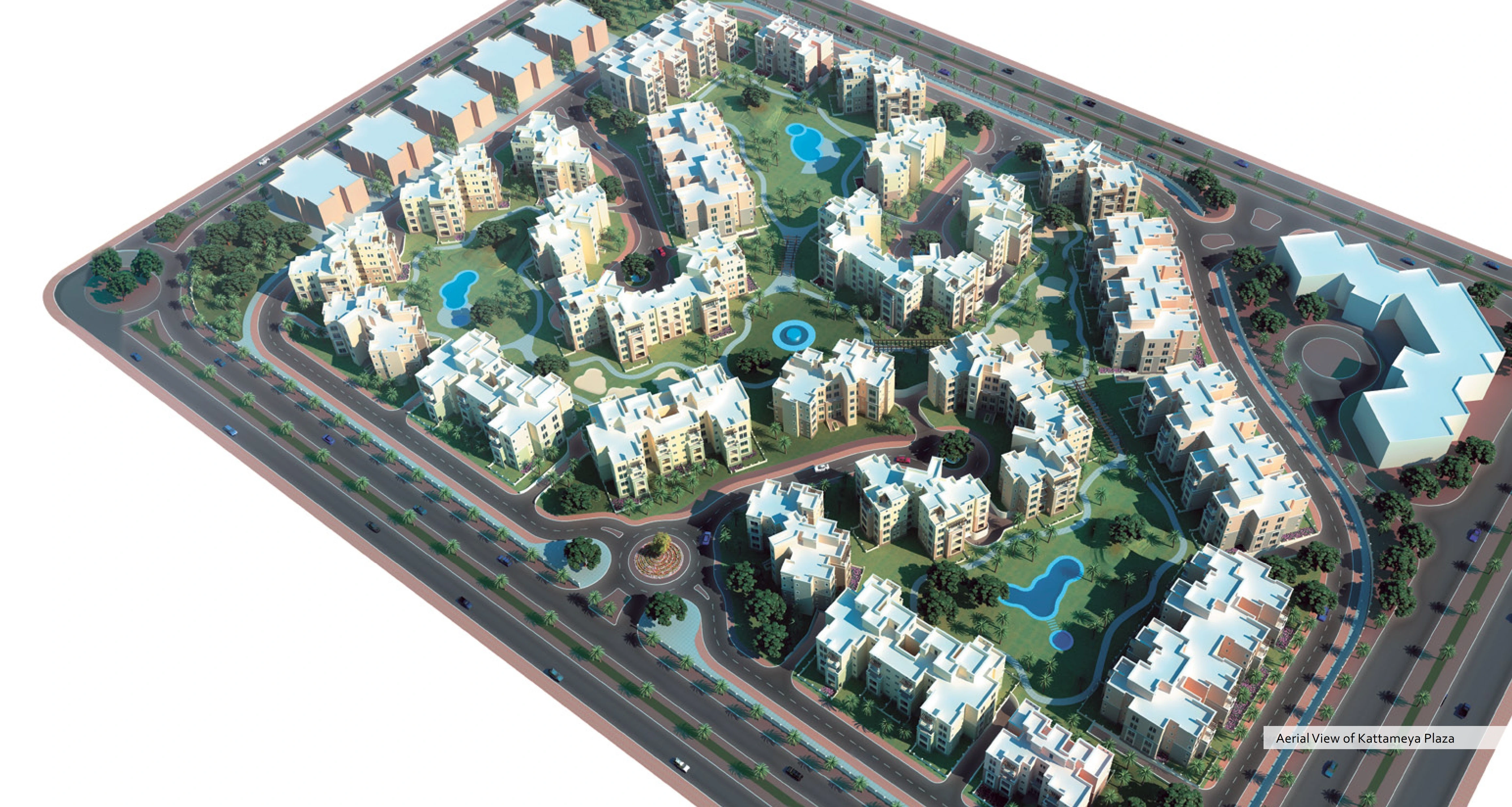 Katameya Plaza Sodic Master Plan