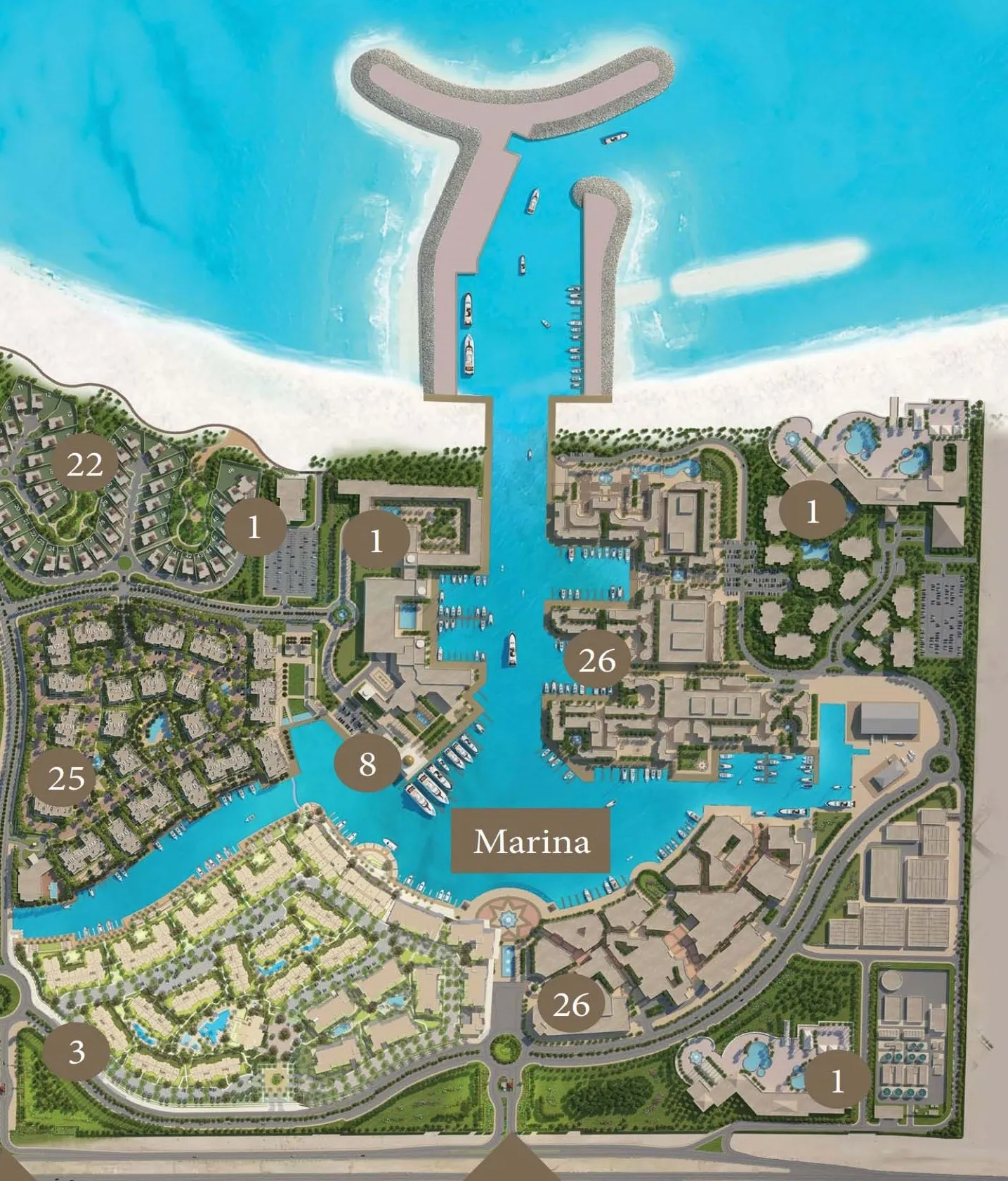 Marassi Marina Master Plan