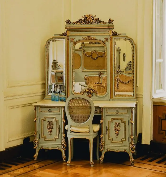 The Baroque interior design
