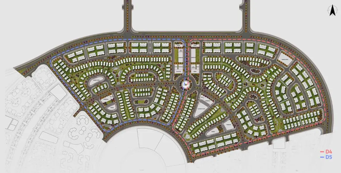 صورة تضم مخطط المقصد