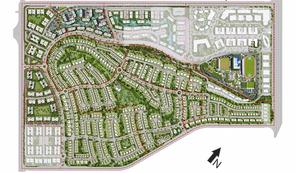 Palm Hills New Cairo Compound Master Plan