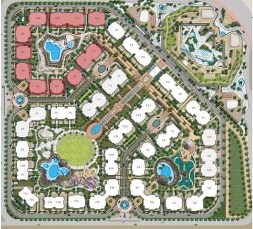 Master Plan of 90 Avenue Compound