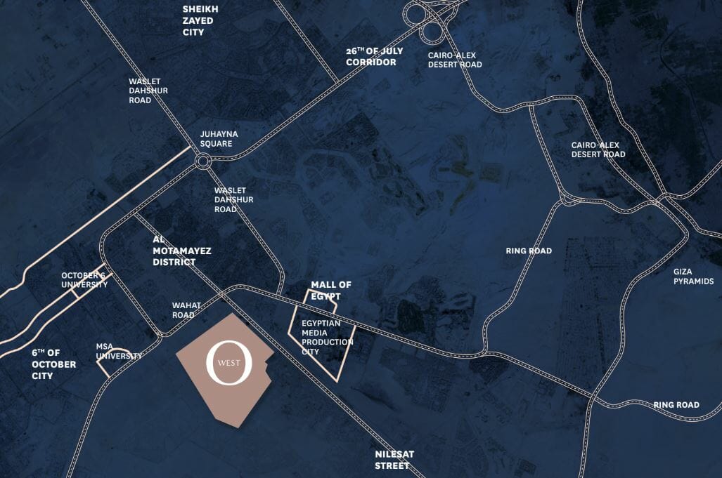 O West Compound Location