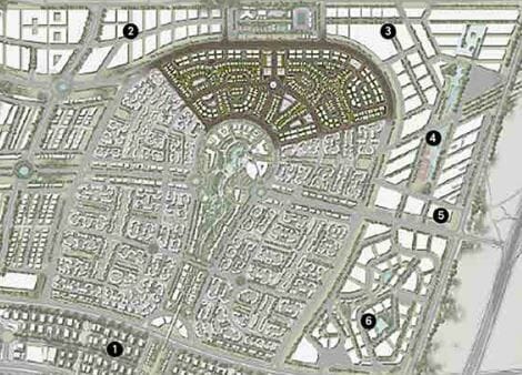 the location of Al Maqsad New Capital