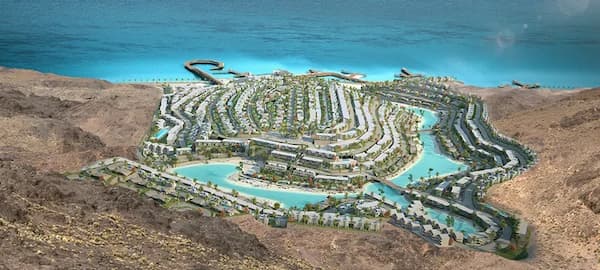 Map of IL Monte Galala Ain Sokhna