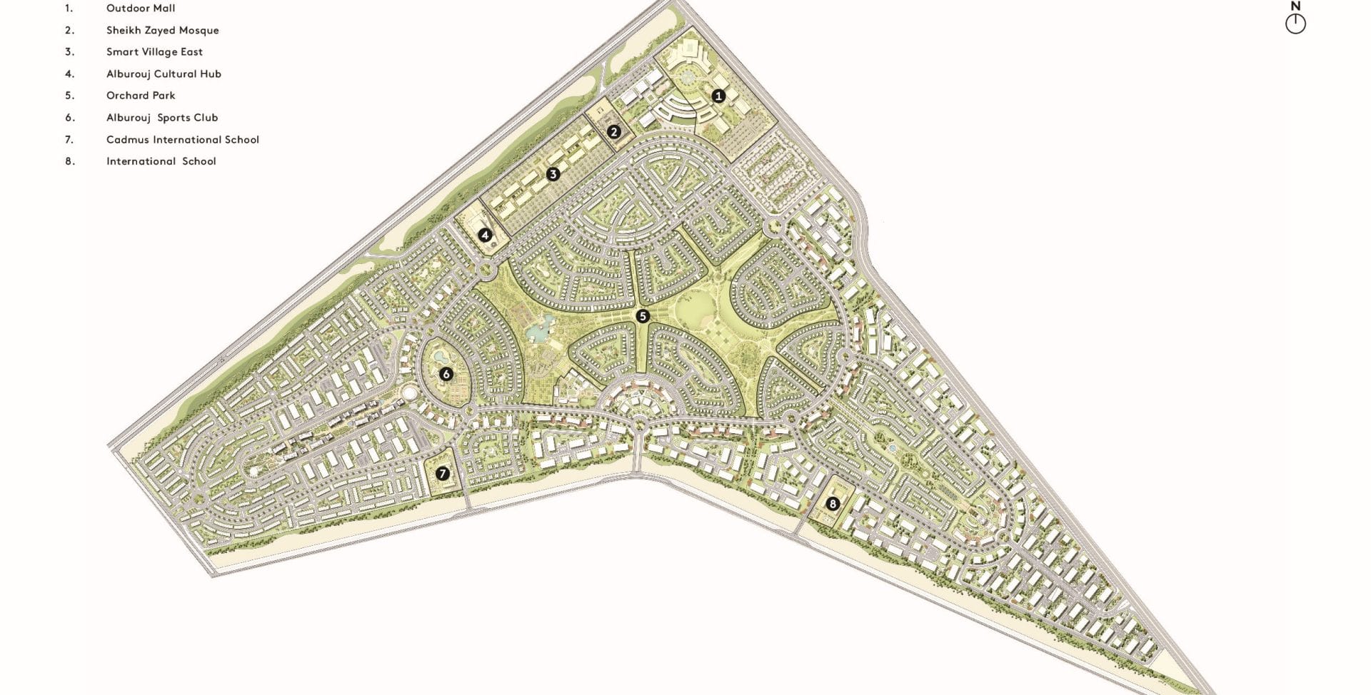 alburouj master plan