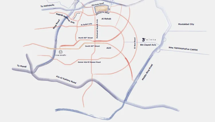 Stei8ht Compound New Cairo location