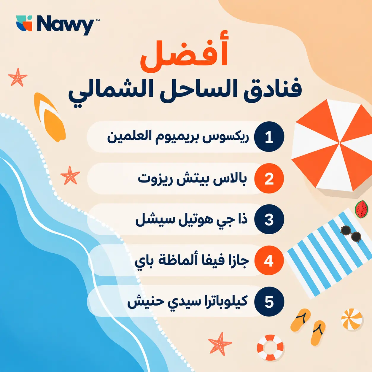فنادق الساحل الشمالي