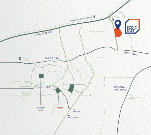 Sodic East location