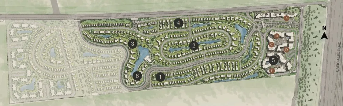 Hills Of One New Shiekh Zayed Master Plan