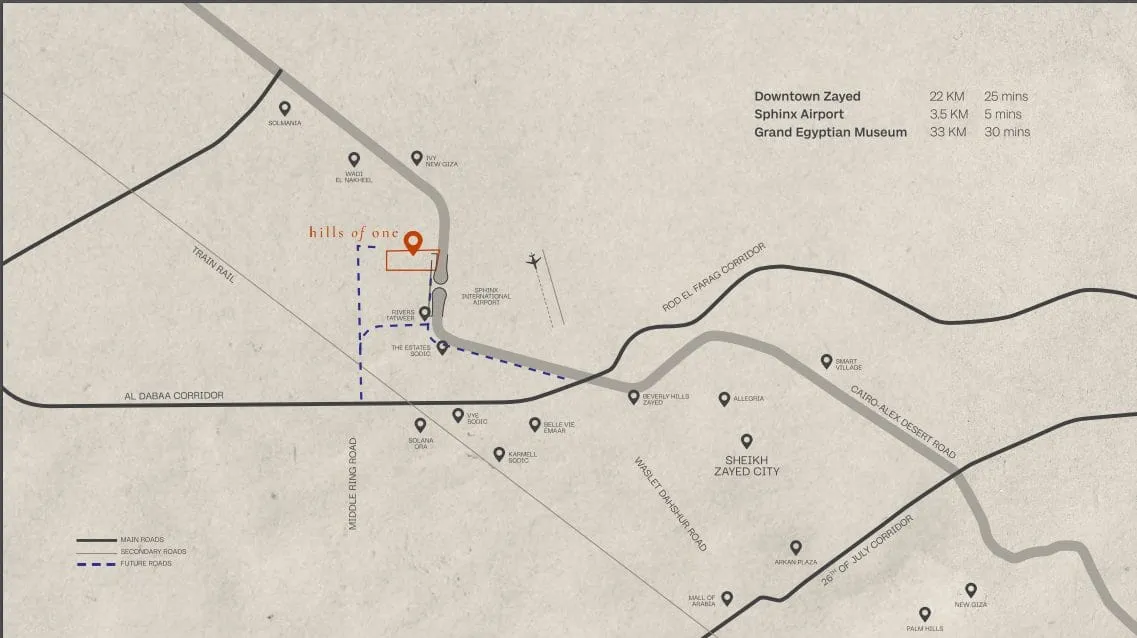 Hills Of One New Zayed Location
