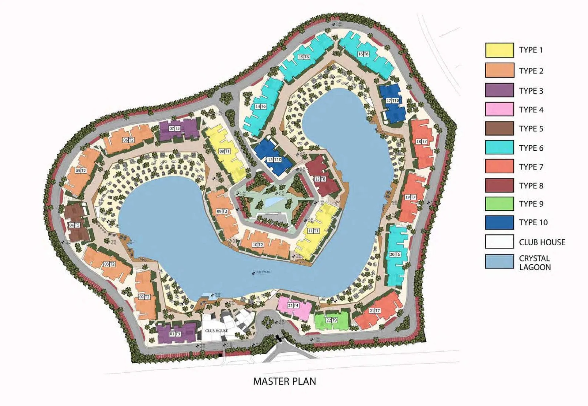 Swan Lake Gouna Master Plan