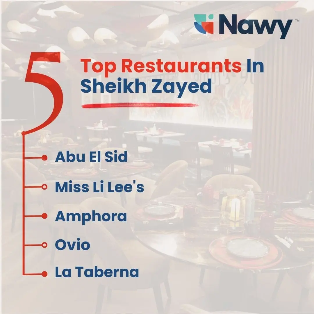 This is a list of the best places to eat in El Sheikh Zayed