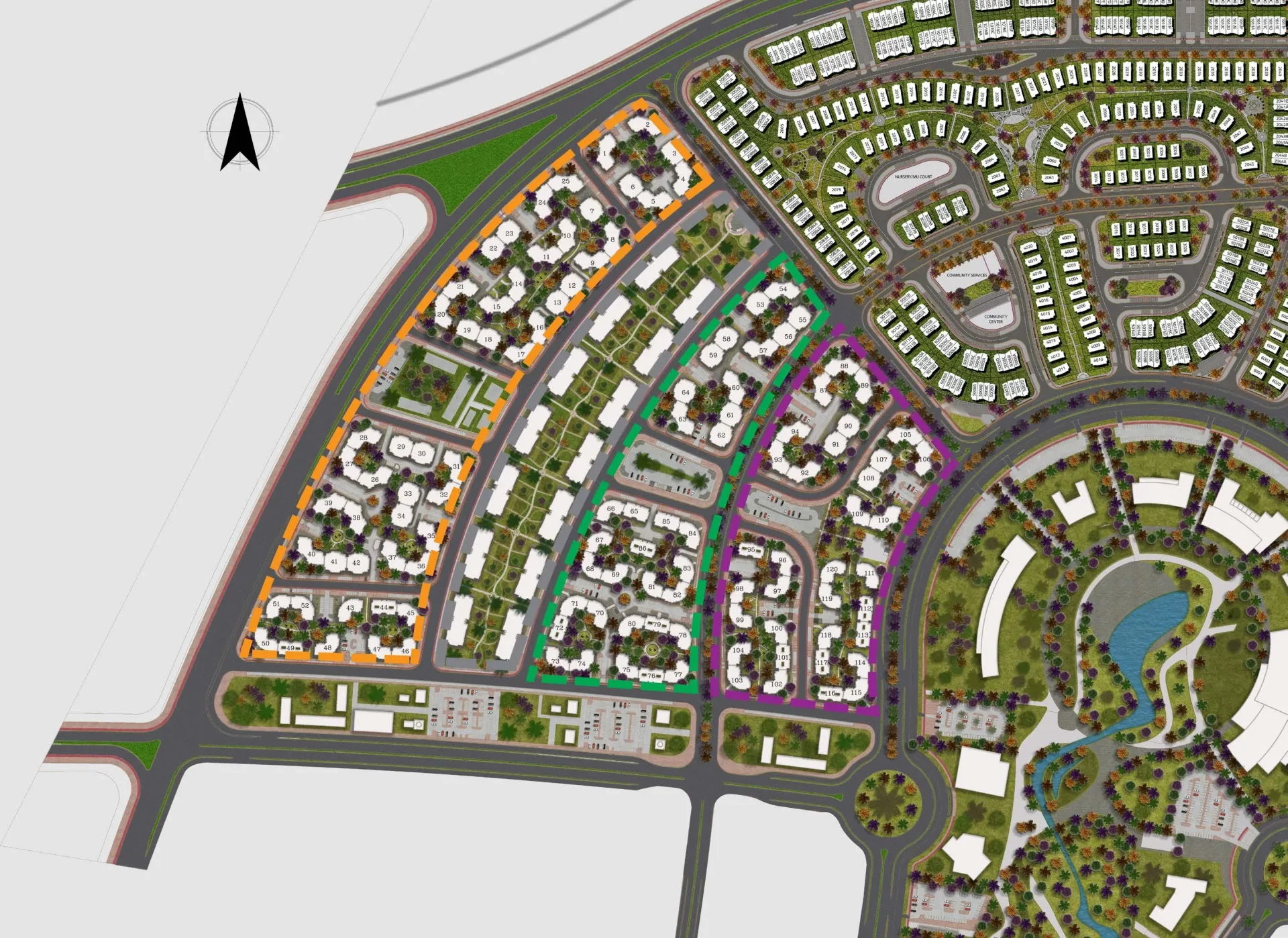 AlMaqsad Residence Master Plan