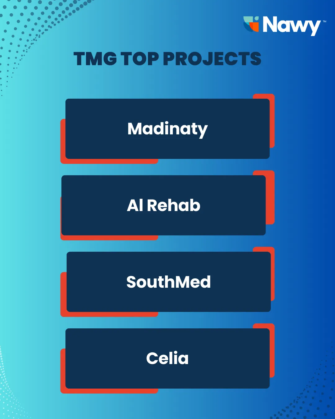 TMG top projects