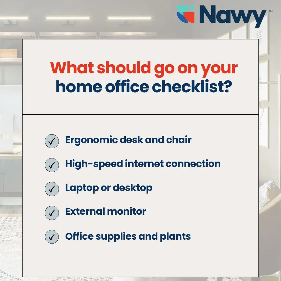 How to set up a home office? This is the Setting Up a Home Office Checklist to learn about How to organize home office
