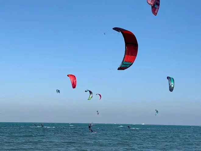 رياضة الكايت سيرف في رأس سدر