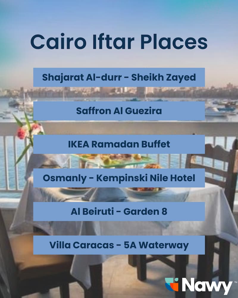 Ramadan Iftar Restaurants in Cairo