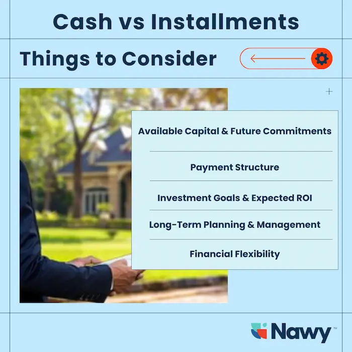 Cash vs Installment Plan